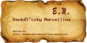 Benkóczky Marcellina névjegykártya
